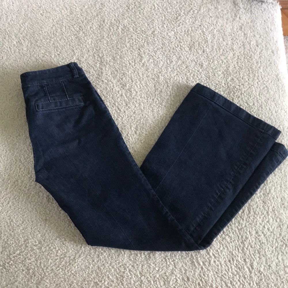 Banana republic wide leg jeans